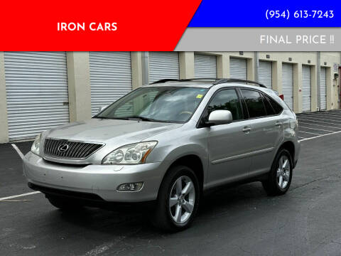 2007 Lexus RX 350 for sale at IRON CARS in Hollywood FL