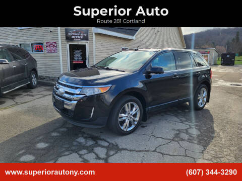 2013 Ford Edge for sale at Superior Auto in Cortland NY