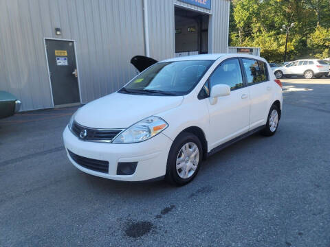 2012 Nissan Versa for sale at Hometown Automotive Service & Sales in Holliston MA
