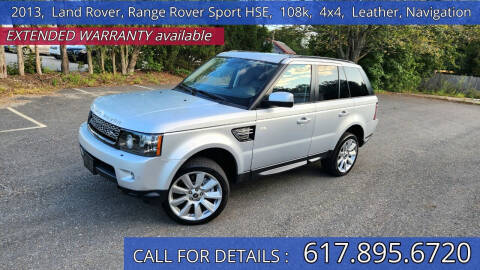 2013 Land Rover Range Rover Sport for sale at Carlot Express in Stow MA