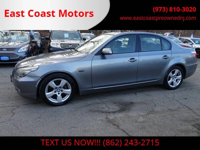 2008 BMW 5 Series for sale at East Coast Motors in Lake Hopatcong NJ
