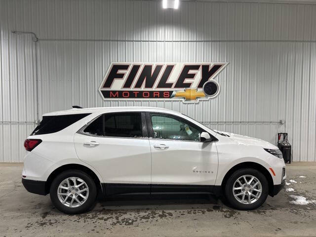 Used 2024 Chevrolet Equinox LT with VIN 3GNAXUEG7RS220150 for sale in Finley, ND