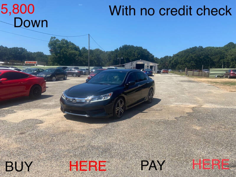 2017 Honda Accord for sale at First Choice Financial LLC in Semmes AL