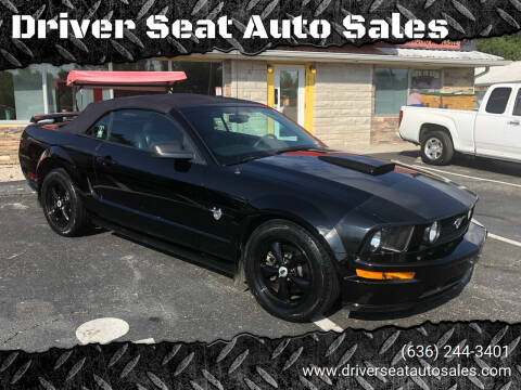 2009 Ford Mustang for sale at Driver Seat Auto Sales in Saint Charles MO