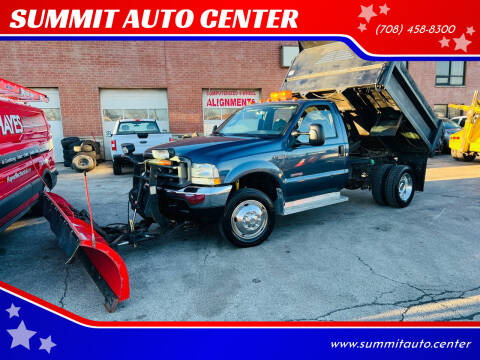 2004 Ford F-550 Super Duty for sale at SUMMIT AUTO CENTER in Summit IL