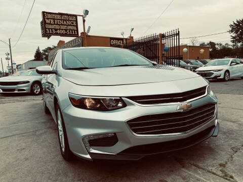 2018 Chevrolet Malibu for sale at 3 Brothers Auto Sales Inc in Detroit MI