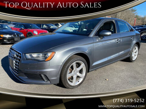 2015 Audi A3 for sale at Top Quality Auto Sales in Westport MA