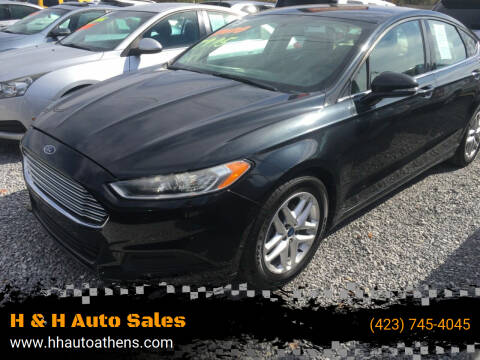2013 Ford Fusion for sale at H & H Auto Sales in Athens TN
