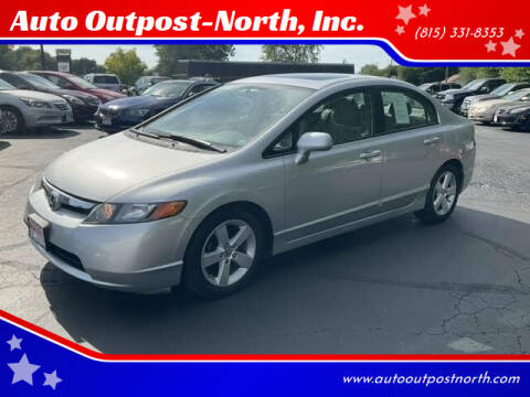 2007 Honda Civic for sale at Auto Outpost-North, Inc. in McHenry IL