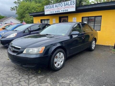 2008 Hyundai Sonata for sale at Unique Auto Sales in Marshall VA