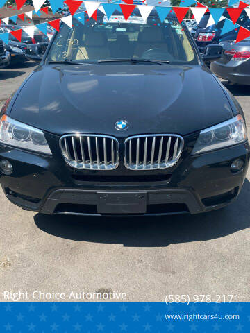 2013 BMW X3 for sale at Right Choice Automotive in Rochester NY