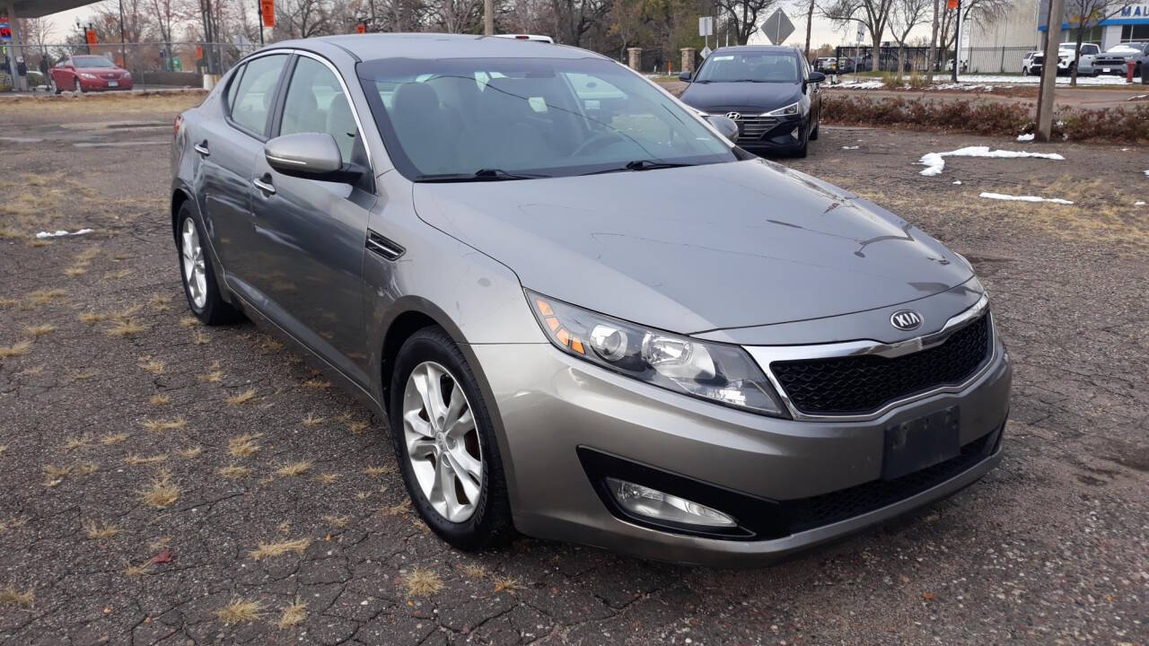 2013 Kia Optima for sale at CHRISTIAN AUTO SALES in Anoka, MN