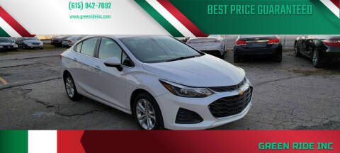 2019 Chevrolet Cruze for sale at Green Ride Inc in Nashville TN