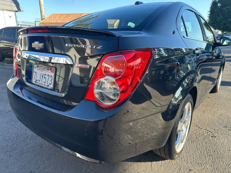 2015 Chevrolet Sonic LTZ Auto