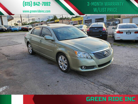 2009 Toyota Avalon for sale at Green Ride Inc in Nashville TN
