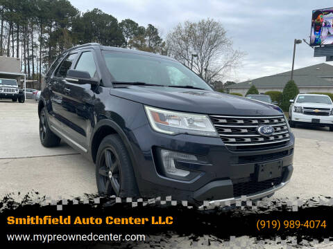 2017 Ford Explorer for sale at Smithfield Auto Center LLC in Smithfield NC