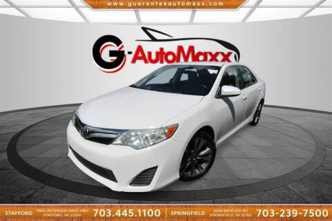 2014 Toyota Camry for sale at Guarantee Automaxx in Stafford VA