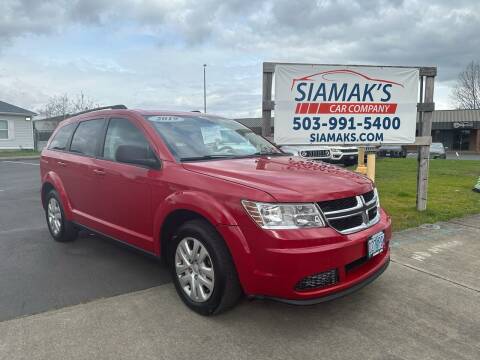 2016 Dodge Journey for sale at Siamak's Car Company llc in Woodburn OR