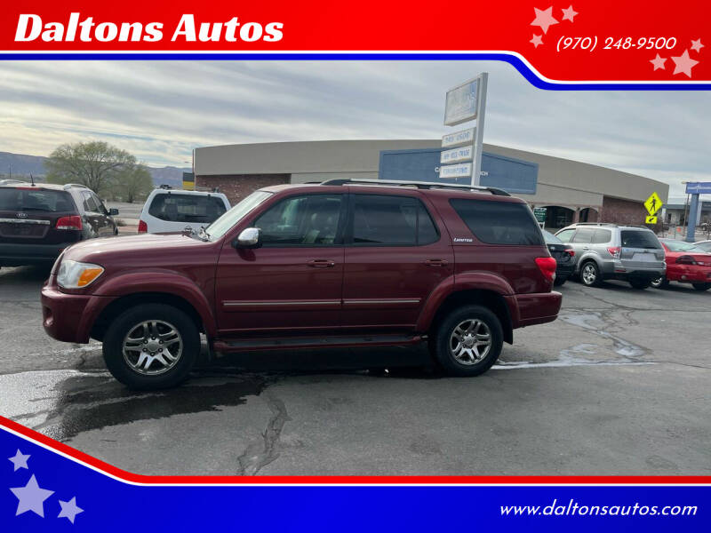 2007 Toyota Sequoia for sale at Daltons Autos in Grand Junction CO