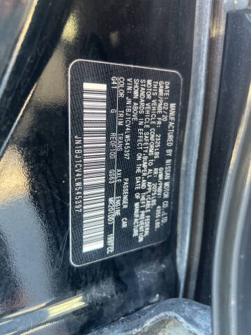 2020 Nissan Rogue Sport S