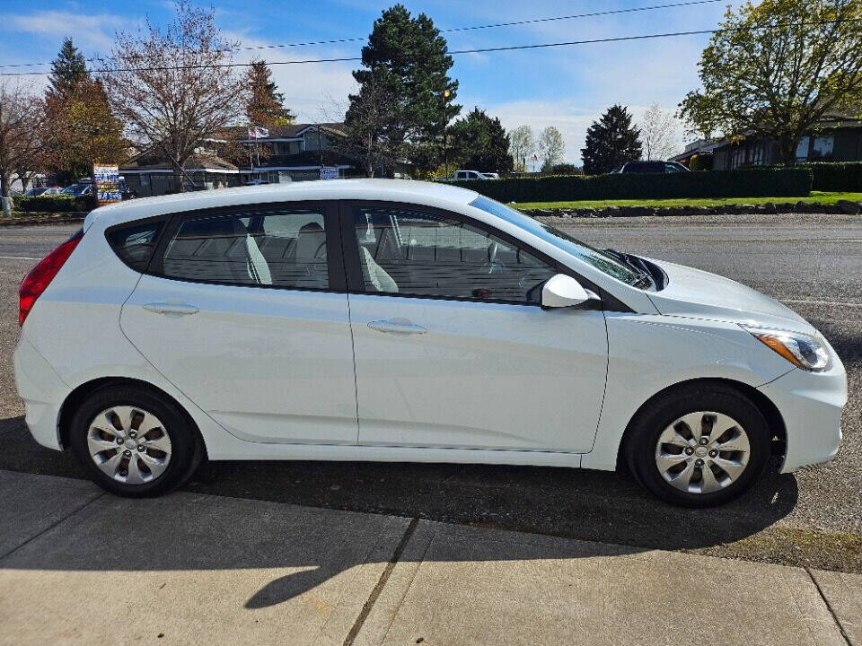 2016 Hyundai ACCENT for sale at BENCHMARK AUTO SALES in Parkland, WA