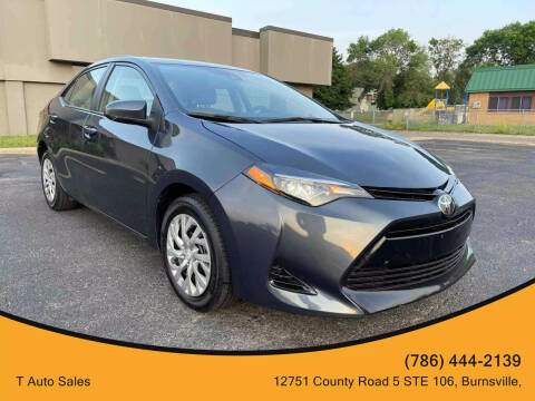 2018 Toyota Corolla for sale at T AUTO SALES LLC in Burnsville MN
