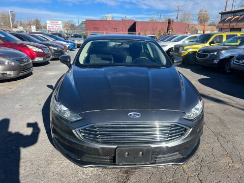 2018 Ford Fusion Hybrid for sale at SANAA AUTO SALES LLC in Englewood CO