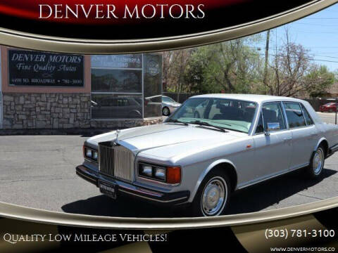 1986 Rolls-Royce Silver Spirit for sale at DENVER MOTORS in Englewood CO