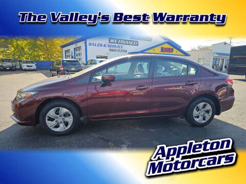 2014 Honda Civic for sale at Appleton Motorcars Sales & Service in Appleton WI