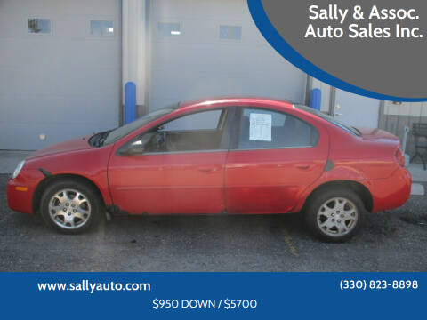 2005 Dodge Neon for sale at Sally & Assoc. Auto Sales Inc. in Alliance OH