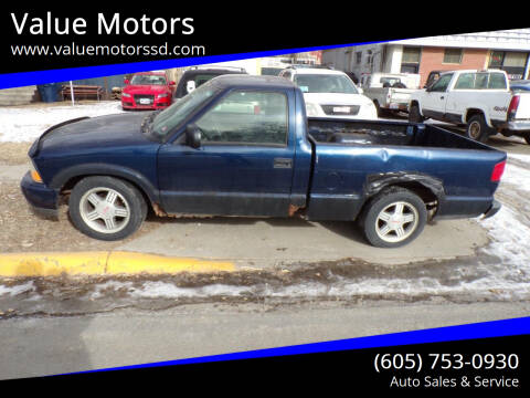 1999 GMC Sonoma for sale at Value Motors in Watertown SD