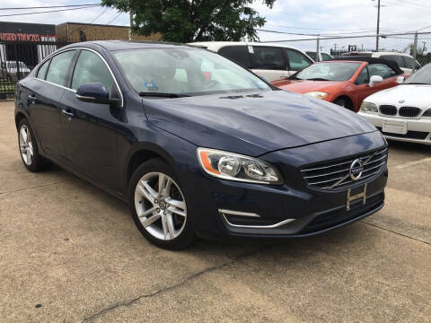 2014 Volvo S60 for sale at TETCO AUTO SALES  / TETCO FUNDING in Dallas TX