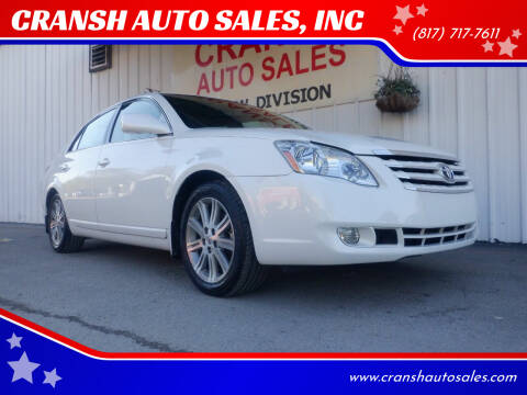 2006 Toyota Avalon for sale at CRANSH AUTO SALES, INC in Arlington TX