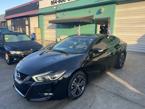 2017 Nissan Maxima for sale at JM Automotive in Hollywood FL