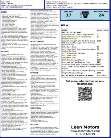 2016 Cadillac SRX Premium Collection