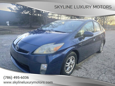 2010 Toyota Prius for sale at Skyline Luxury Motors in Buffalo Grove IL