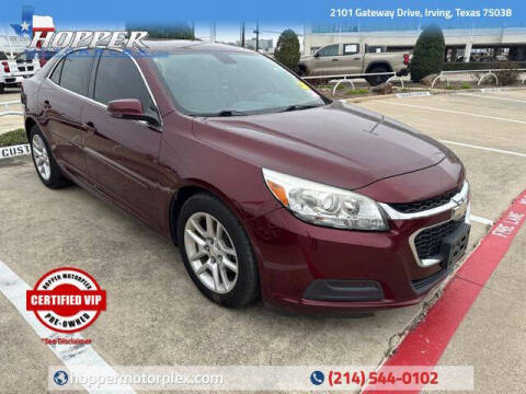 2015 Chevrolet Malibu for sale at HOPPER MOTORPLEX in Irving TX