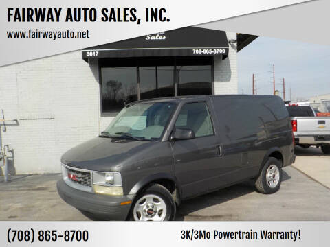2004 GMC Safari for sale at FAIRWAY AUTO SALES, INC. in Melrose Park IL