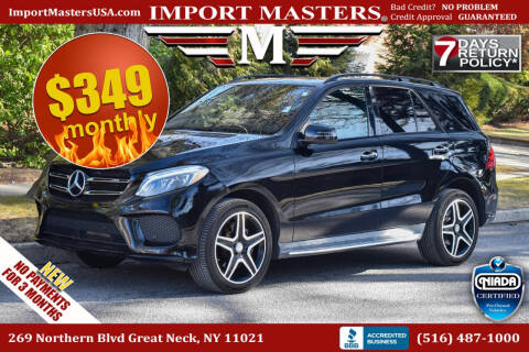 2017 Mercedes-Benz GLE for sale at Import Masters in Great Neck NY