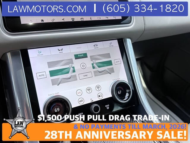 2019 Land Rover Range Rover Sport SVR