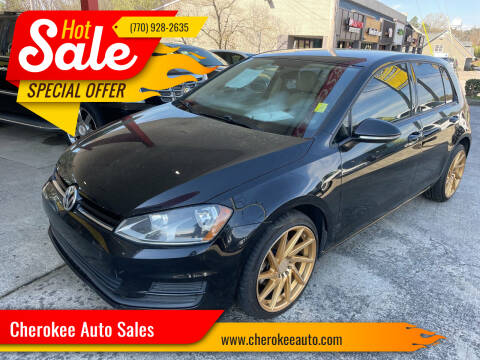 2015 Volkswagen Golf for sale at Cherokee Auto Sales in Acworth GA