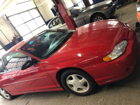2004 Chevrolet Monte Carlo for sale at 696 Automotive Sales & Service in Troy NY