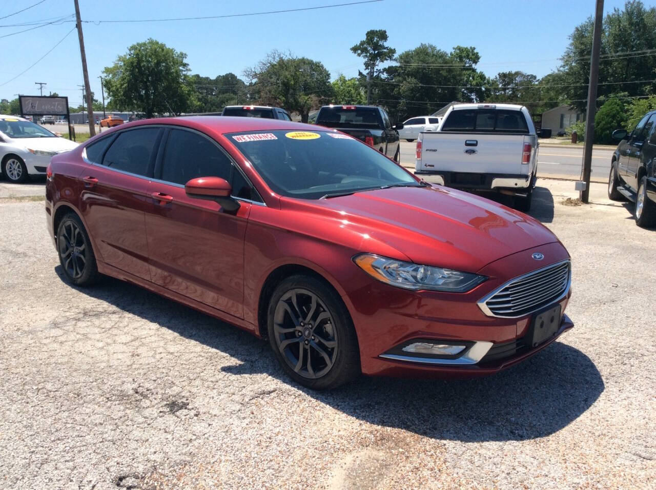 2018 Ford Fusion for sale at SPRINGTIME MOTORS in Huntsville, TX