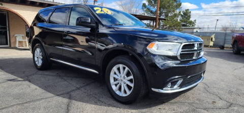 2020 Dodge Durango for sale at FRANCIA MOTORS in El Paso TX
