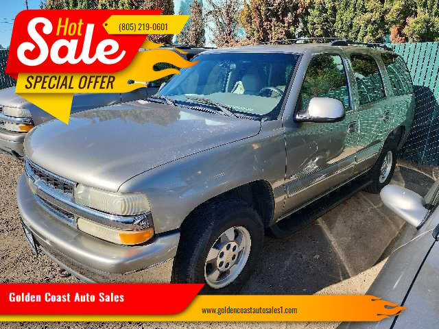 2000 Chevrolet Tahoe for sale at Golden Coast Auto Sales in Guadalupe CA