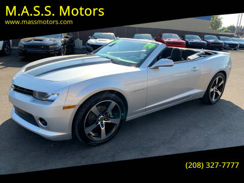2014 Chevrolet Camaro for sale at M.A.S.S. Motors in Boise ID