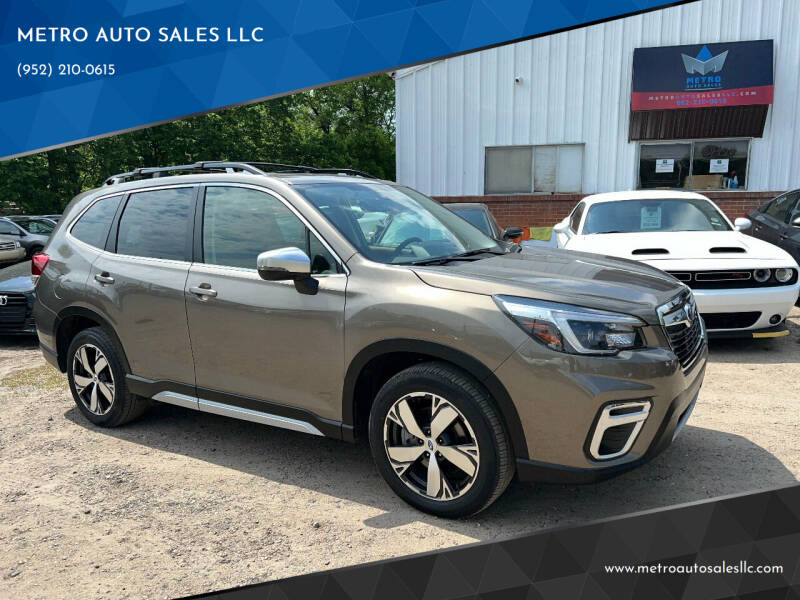 2021 Subaru Forester for sale at METRO AUTO SALES LLC in Lino Lakes MN