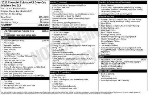 2023 Chevrolet Colorado LT