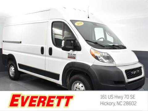 2019 RAM ProMaster for sale at Everett Chevrolet Buick GMC in Hickory NC