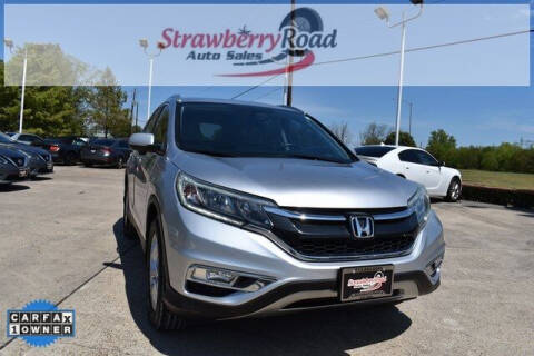2016 Honda CR-V for sale at Strawberry Road Auto Sales in Pasadena TX